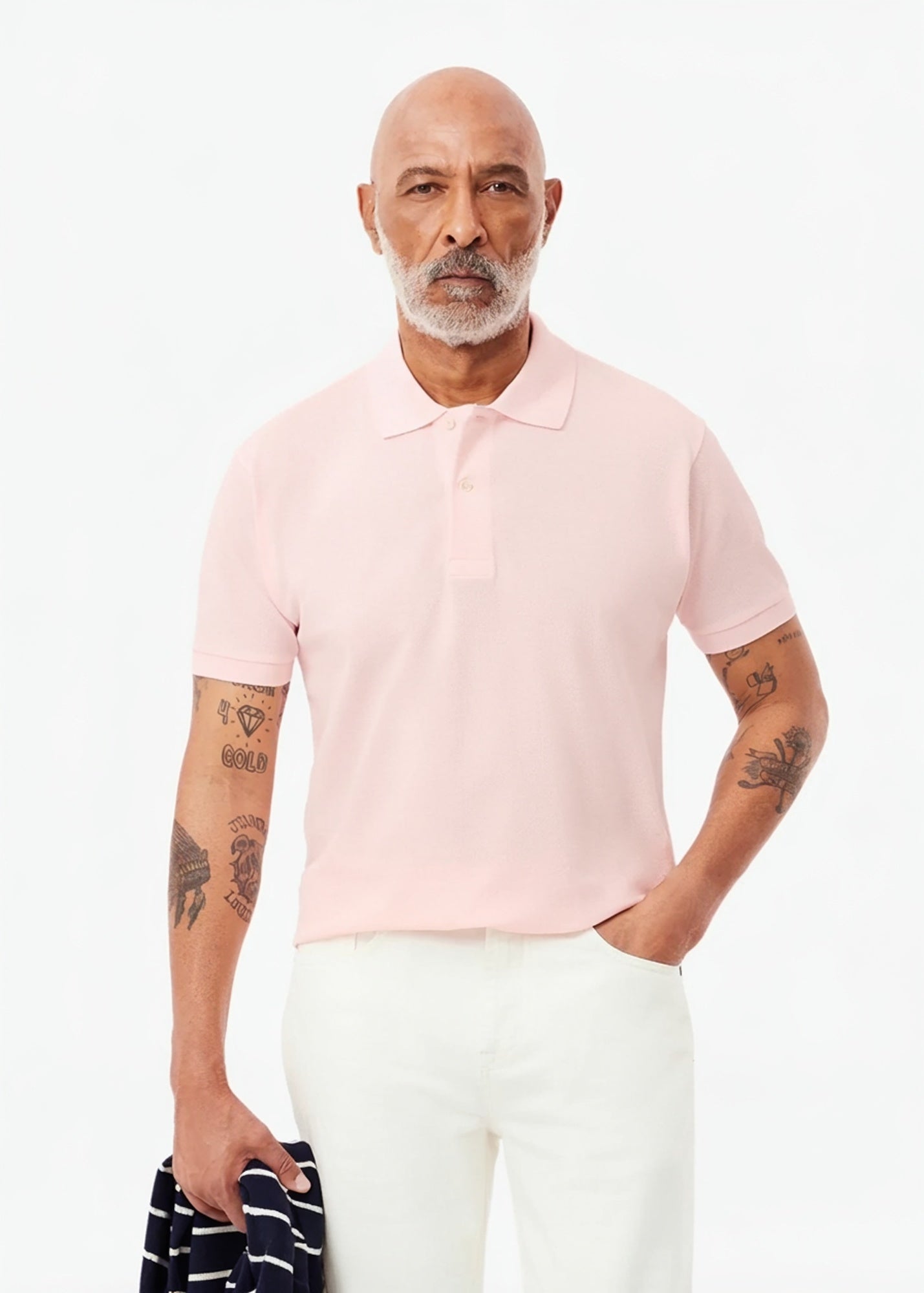 Polo L.12.12 rose clair