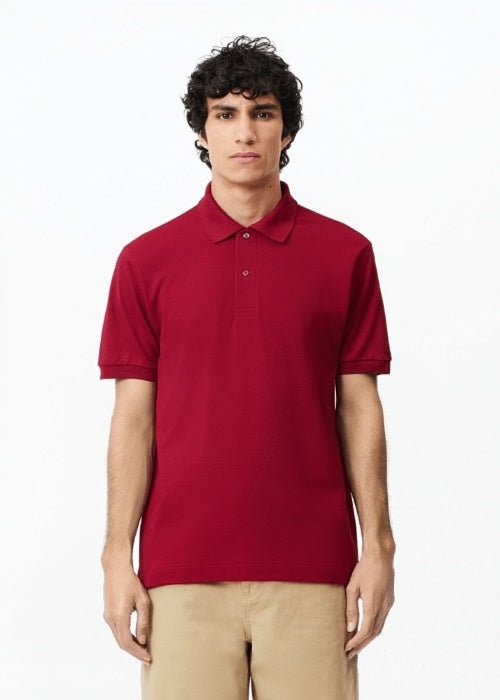 Polo L.12.12 bordeaux