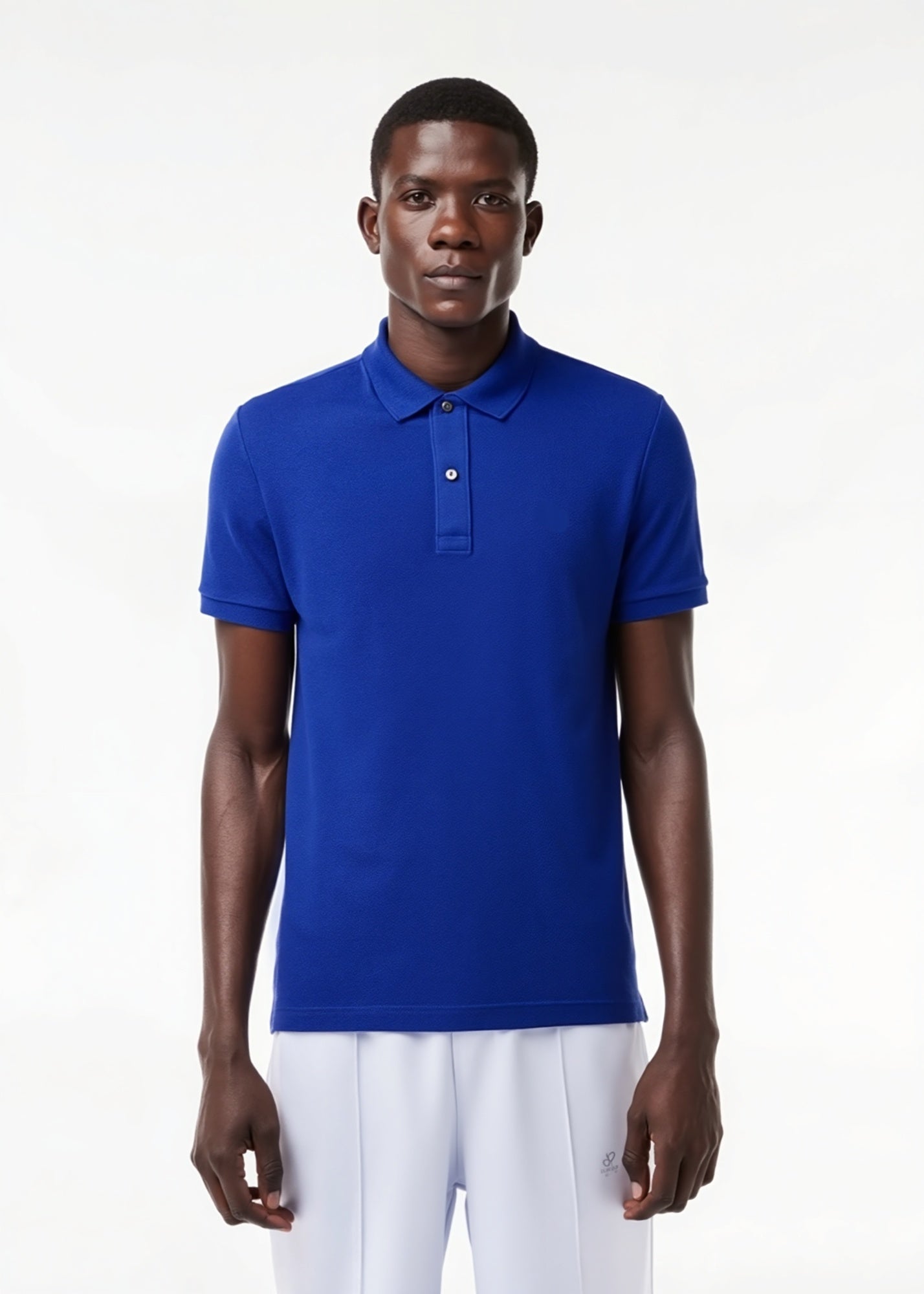 Polo L.12.12 bleu foncé