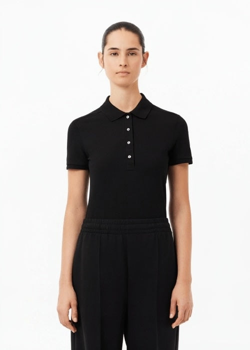 Polo femme noir