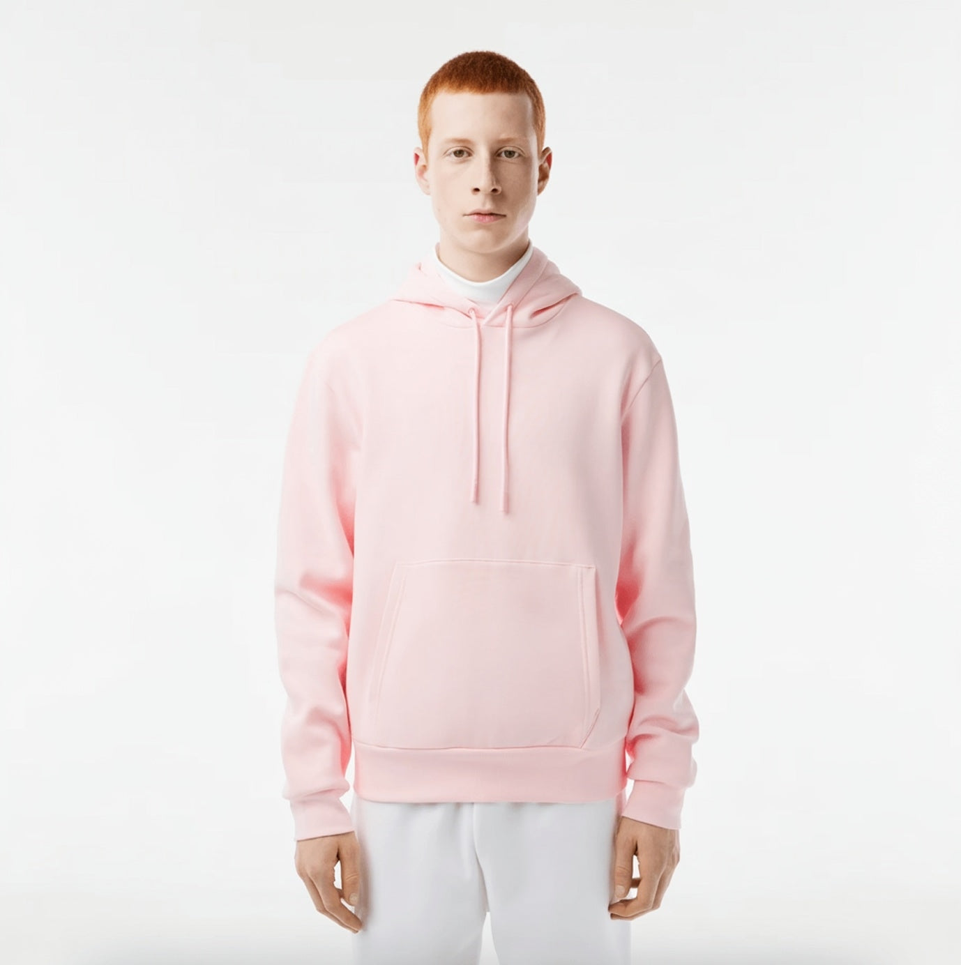 Sweat à capuche rose