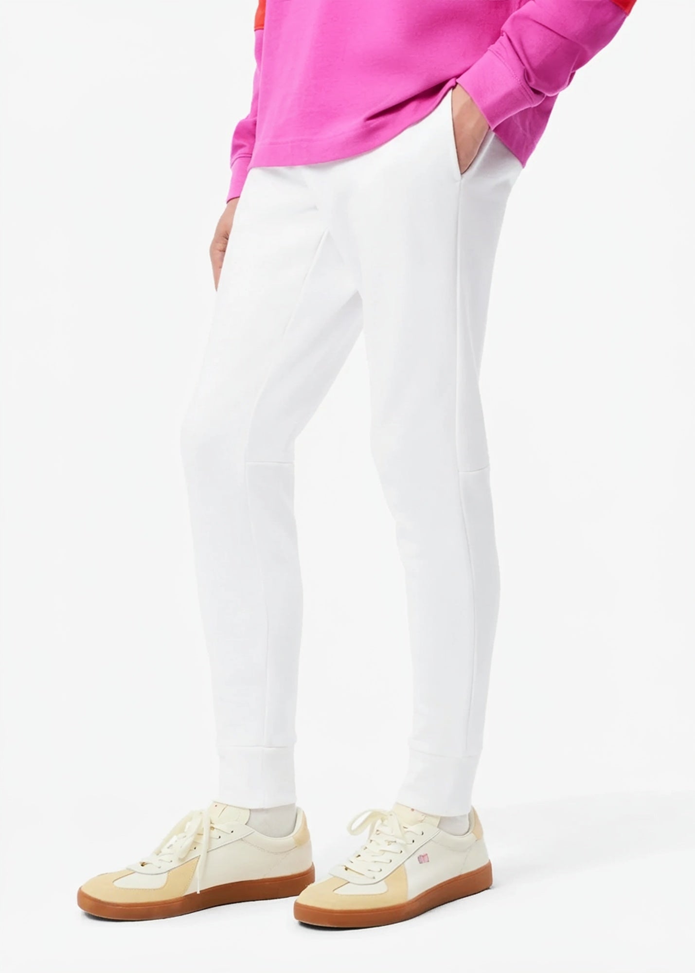 Pantalon de jogging blanc