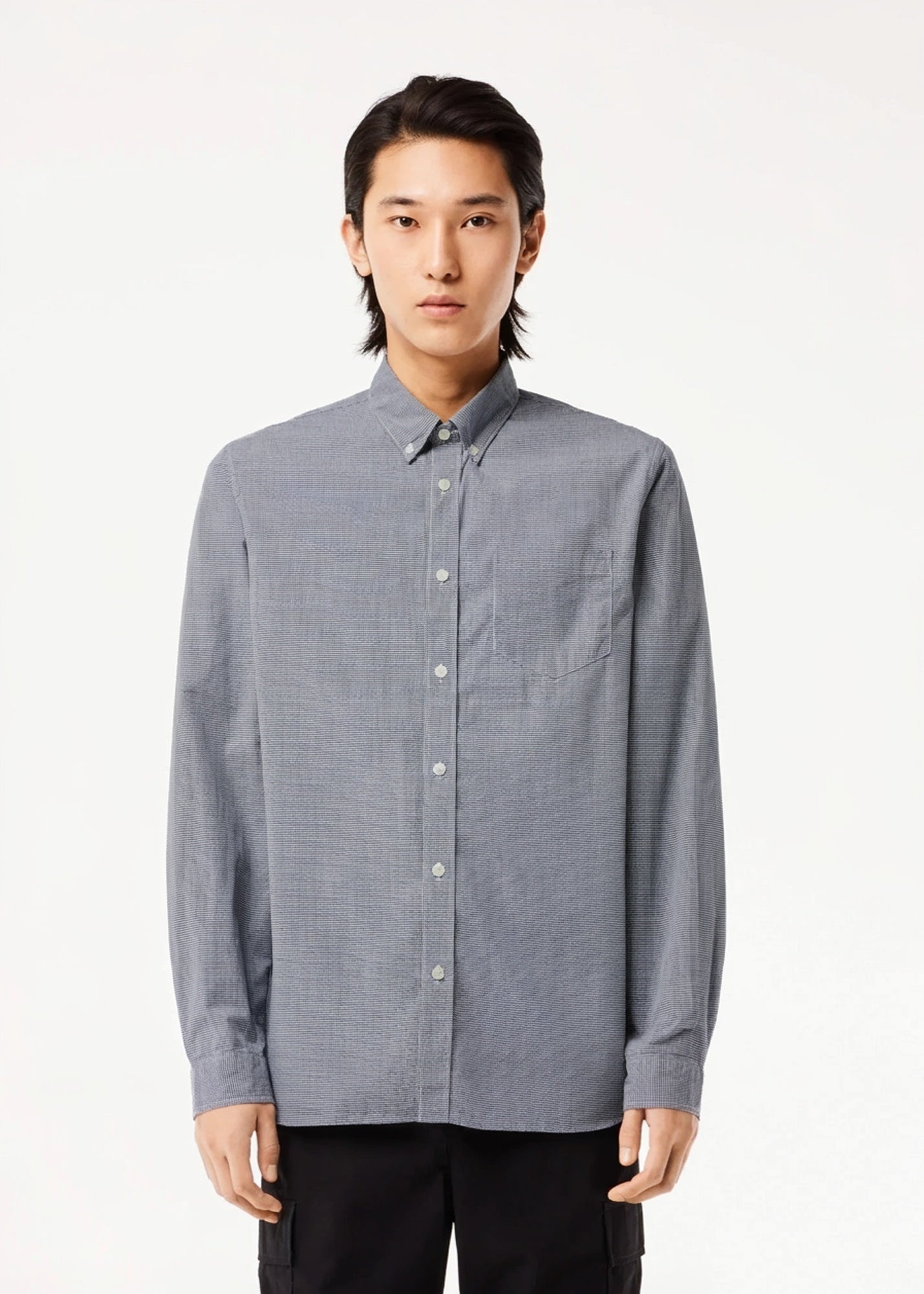 Chemise vichy marine