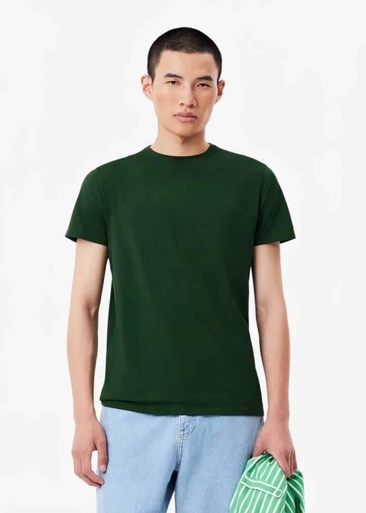 T-shirt vert foncé